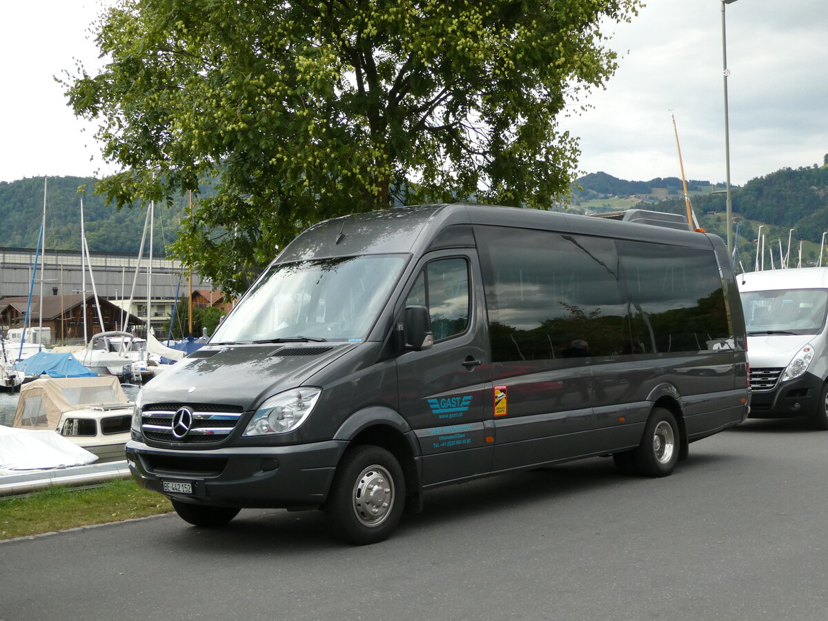 (238'557) - Gast, Utzenstorf - BE 442'152 - Mercedes am 29. Juli 2022 in Thun, Strandbad