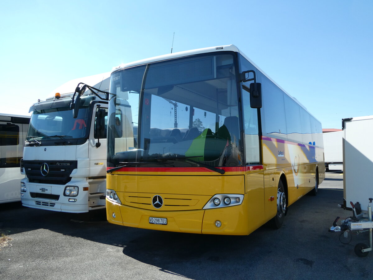 (238'740) - CarPostal Ouest - VD 298'701 - Mercedes am 1. August 2022 in Kerzers, Interbus