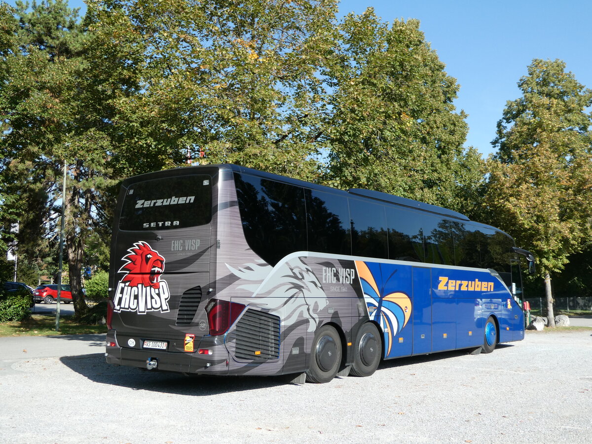 (239'951) - Zerzuben, Visp-Eyholz - Nr. 12/VS 100'431 - Setra am 6. September 2022 in Thun, Lachenwiese