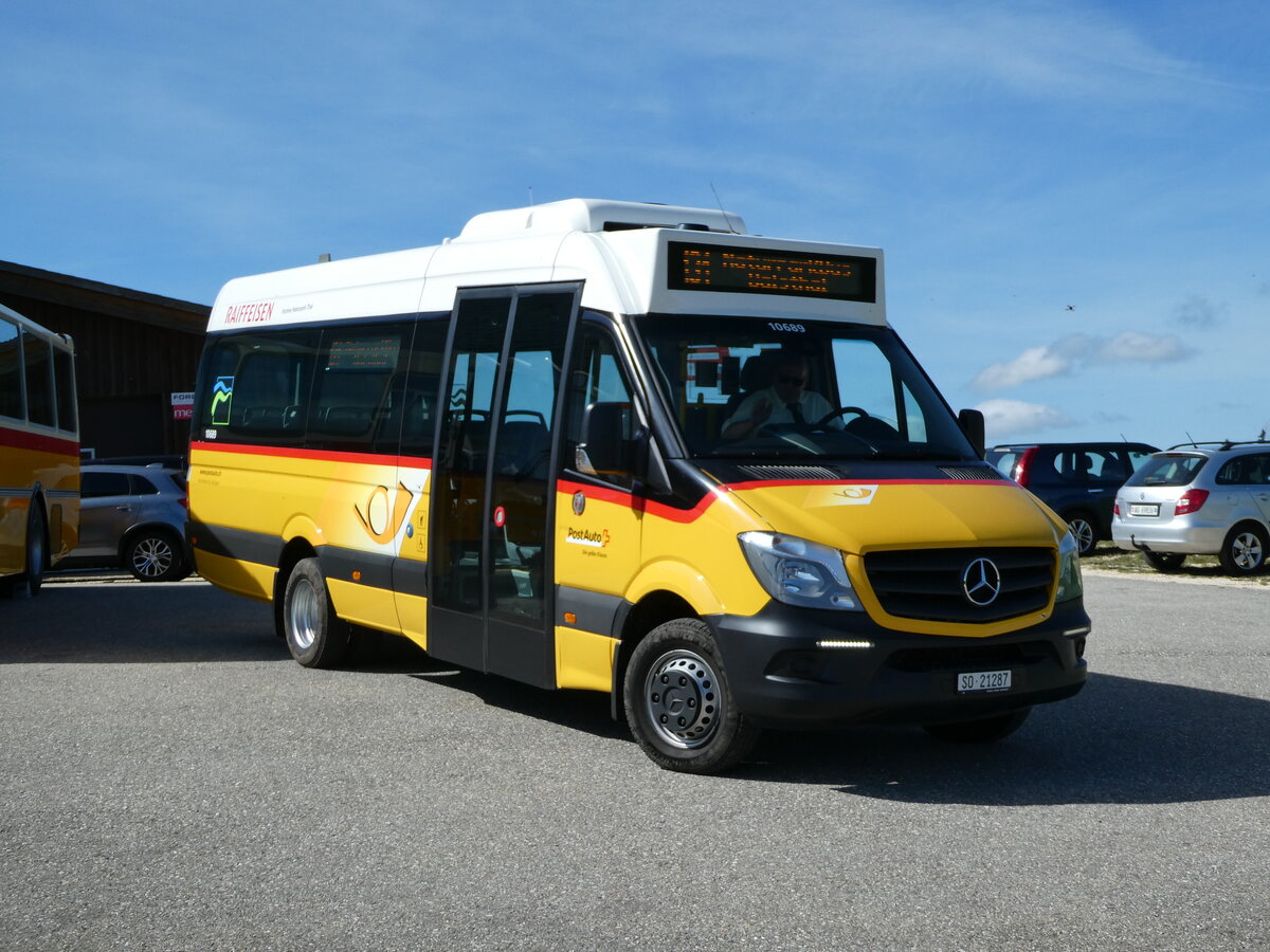 (240'119) - Wyss, Boningen - SO 21'287 - Mercedes am 18. September 2022 in Herbetswil, Hinterer Brandberg