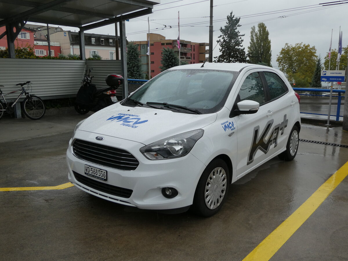 (240'449) - VMCV Clarens - Nr. 2/VD 568'556 - Ford am 1. Oktober 2022 in Clarens, Garage