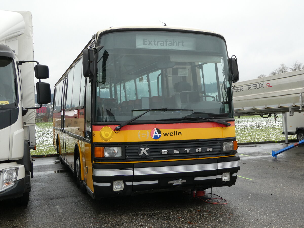 (243'883) - Wyss, Boningen - Nr. 25 - Setra am 15. Dezember 2022 in Boningen, Garage