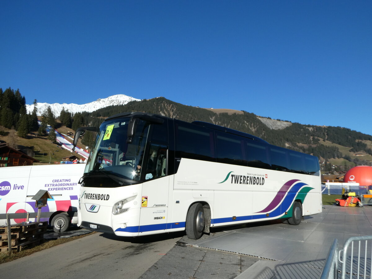 (244'603) - Twerenbold, Baden - Nr. 51/AG 6865 - VDL am 7. Januar 2023 in Adelboden, Weltcup