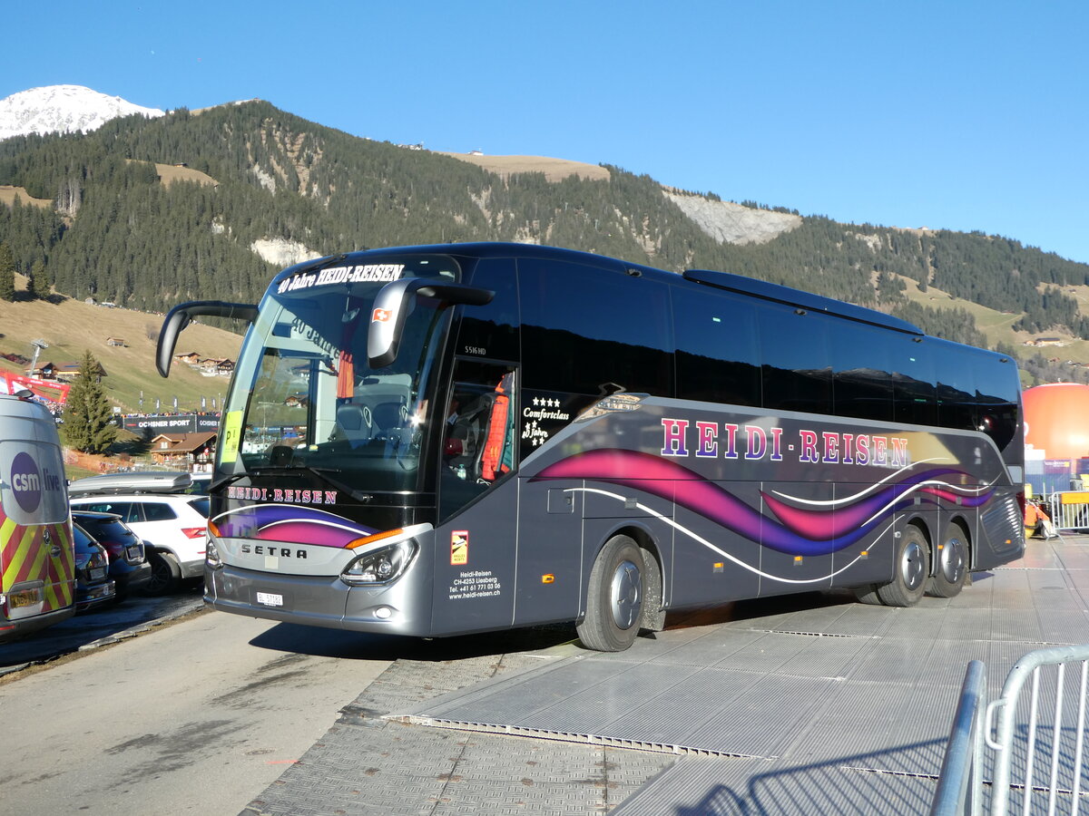 (244'614) - Heidi, Liesberg - BL 57'182 - Setra am 7. Januar 2023 in Adelboden, Weltcup