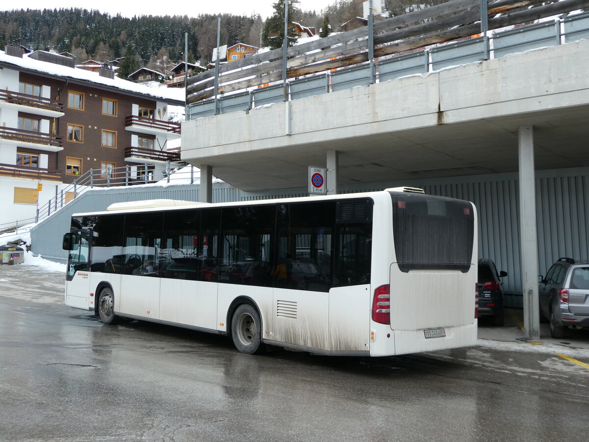 (245'042) - Buchard, Leytron - Nr. 71/VS 240'469 - Mercedes (ex MBC Morges Nr. 80) am 14. Januar 2023 in La Tzoumaz, Tlcabine