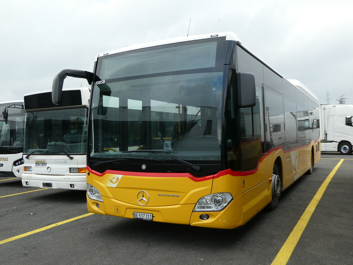 (245'482) - Flck, Brienz - Nr. 4/BE 517'311/PID 10'858 - Mercedes am 28. Januar 2023 in Kerzers, Interbus