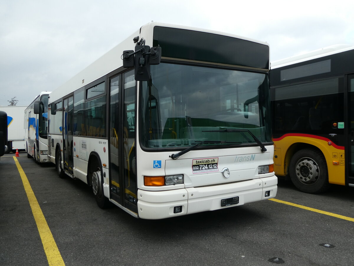 (245'485) - Taxicab, Neuchtel - Irisbus am 28. Januar 2023 in Kerzers, Interbus