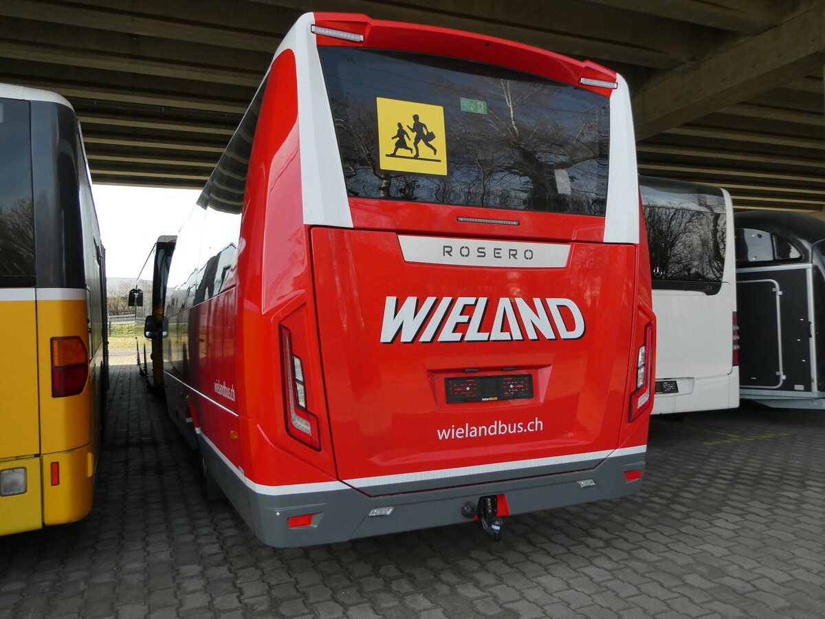 (246'292) - Wieland, Murten - Nr. 131 - Iveco/Rosero am 18. Februar 2023 in Kerzers, Murtenstrasse