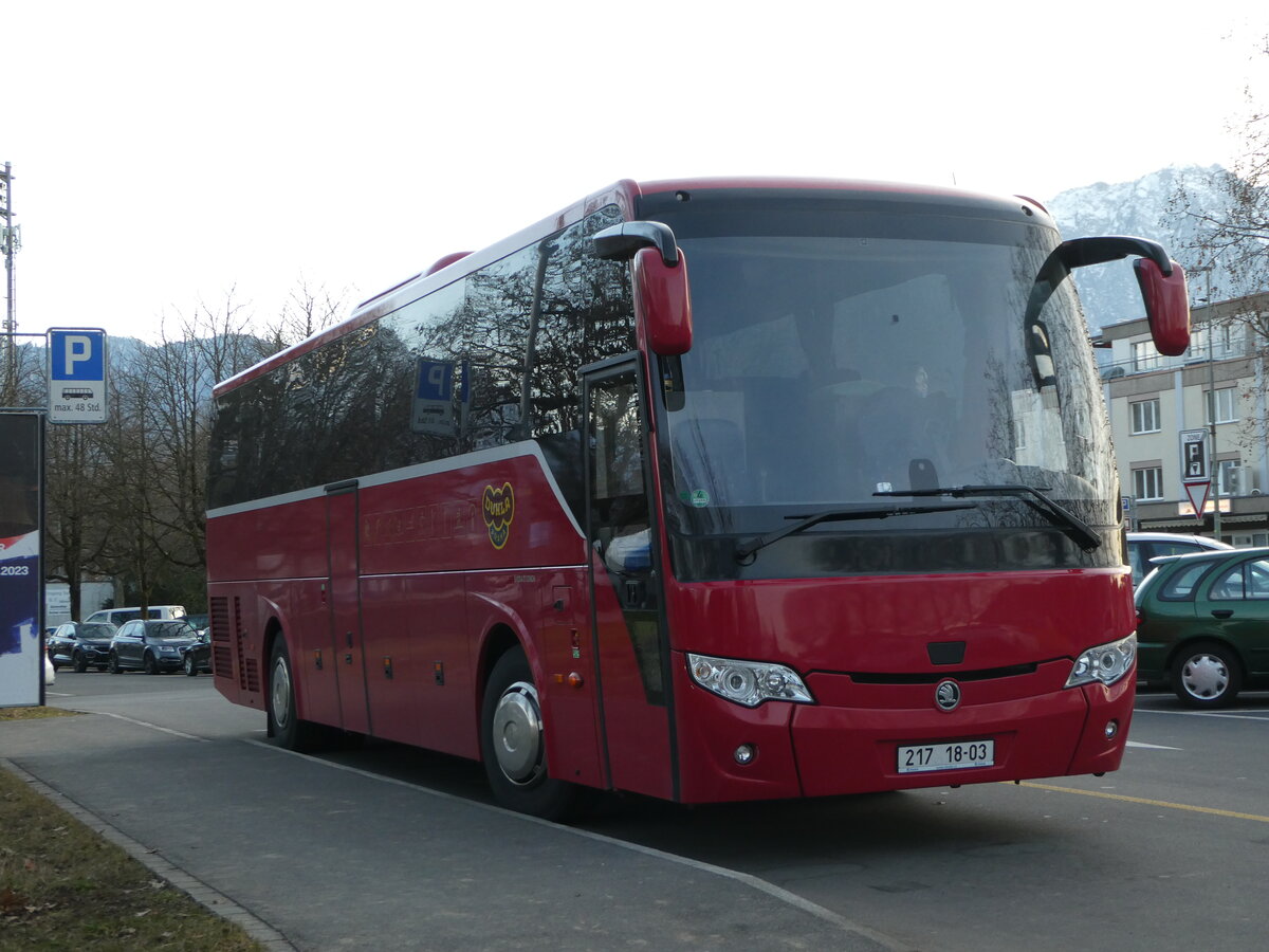 (246'343) - Aus Tschechien: Dukla Praha, Praha - 217 18-03 - Skoda am 18. Februar 2023 in Thun, Lachen