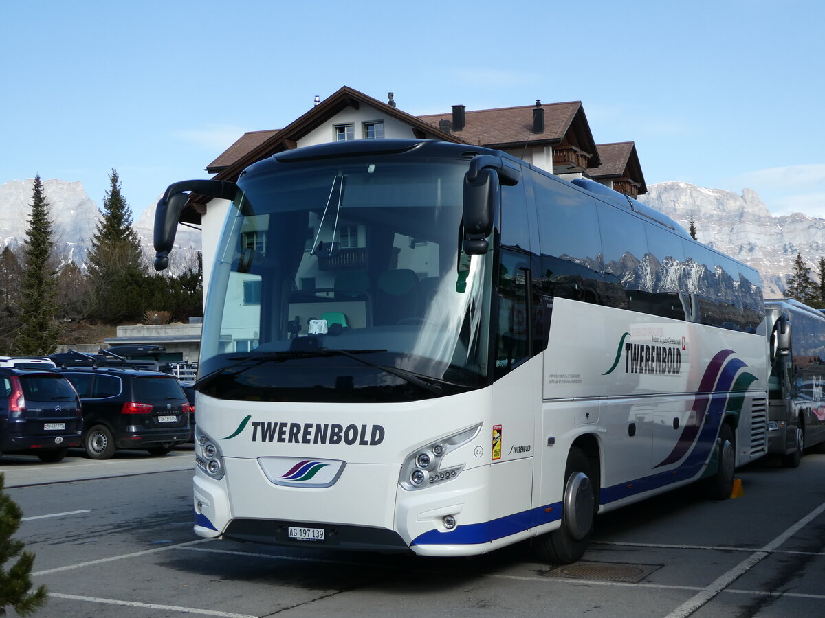 (246'482) - Twerenbold, Baden - Nr. 44/AG 197'139 - VDL am 24. Februar 2023 in Flumserberg, Tannenboden