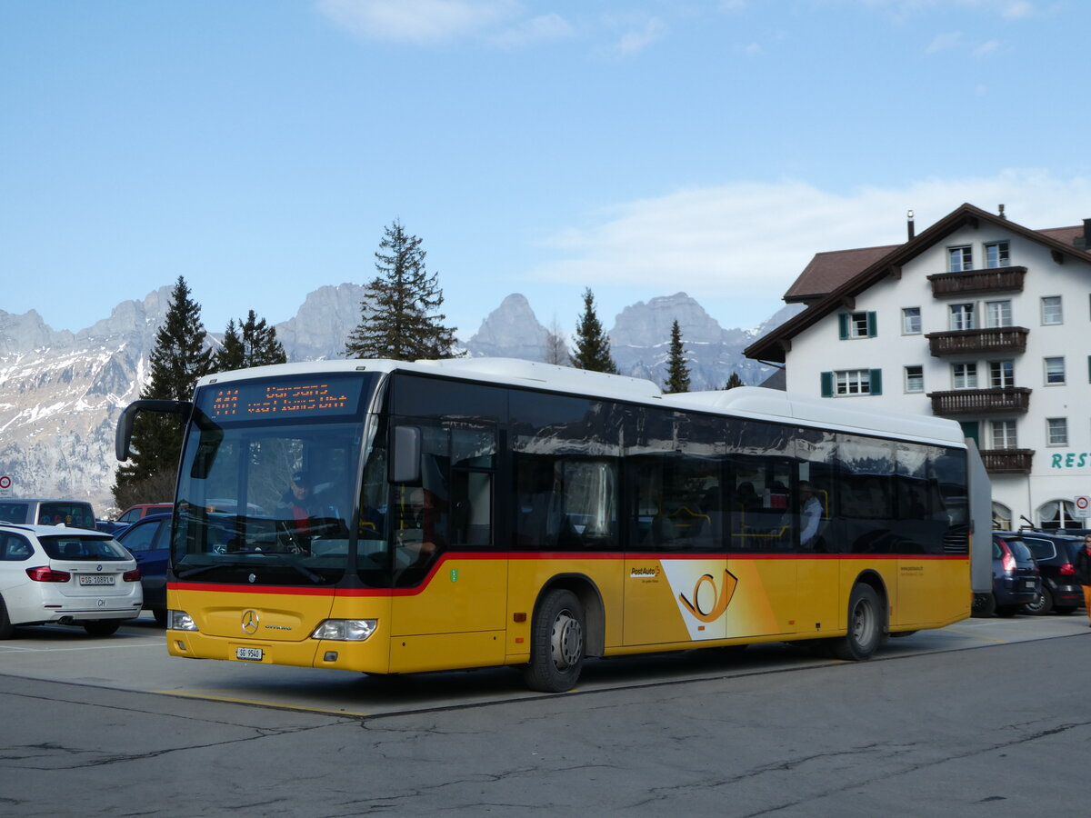 (246'506) - Heim, Flums - SG 9540/PID 5657 - Mercedes am 24. Februar 2023 in Flumserberg, Tannenboden