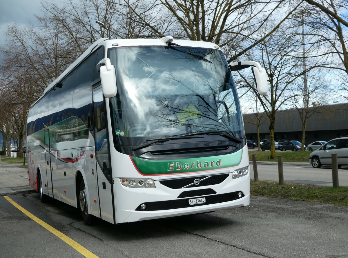 (247'682) - Eberhard, Altendorf - Nr. 5/SZ 33'640 - Volvo am 25. Mrz 2023 in Yverdon, Patinoire