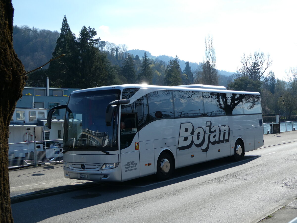 (248'019) - Bojan, Glattbrugg - ZH 789'862 - Mercedes am 5. April 2023 bei der Schifflndte Thun