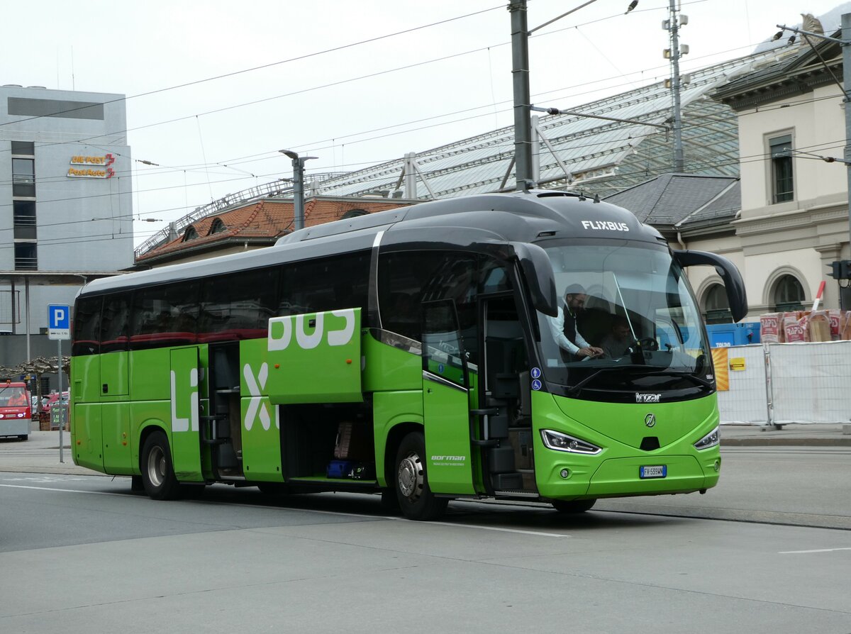 (248'572) - Aus Italien: Borman, Racale - FV-539 WN - Irizar am 15. April 2023 beim Bahnhof Chur