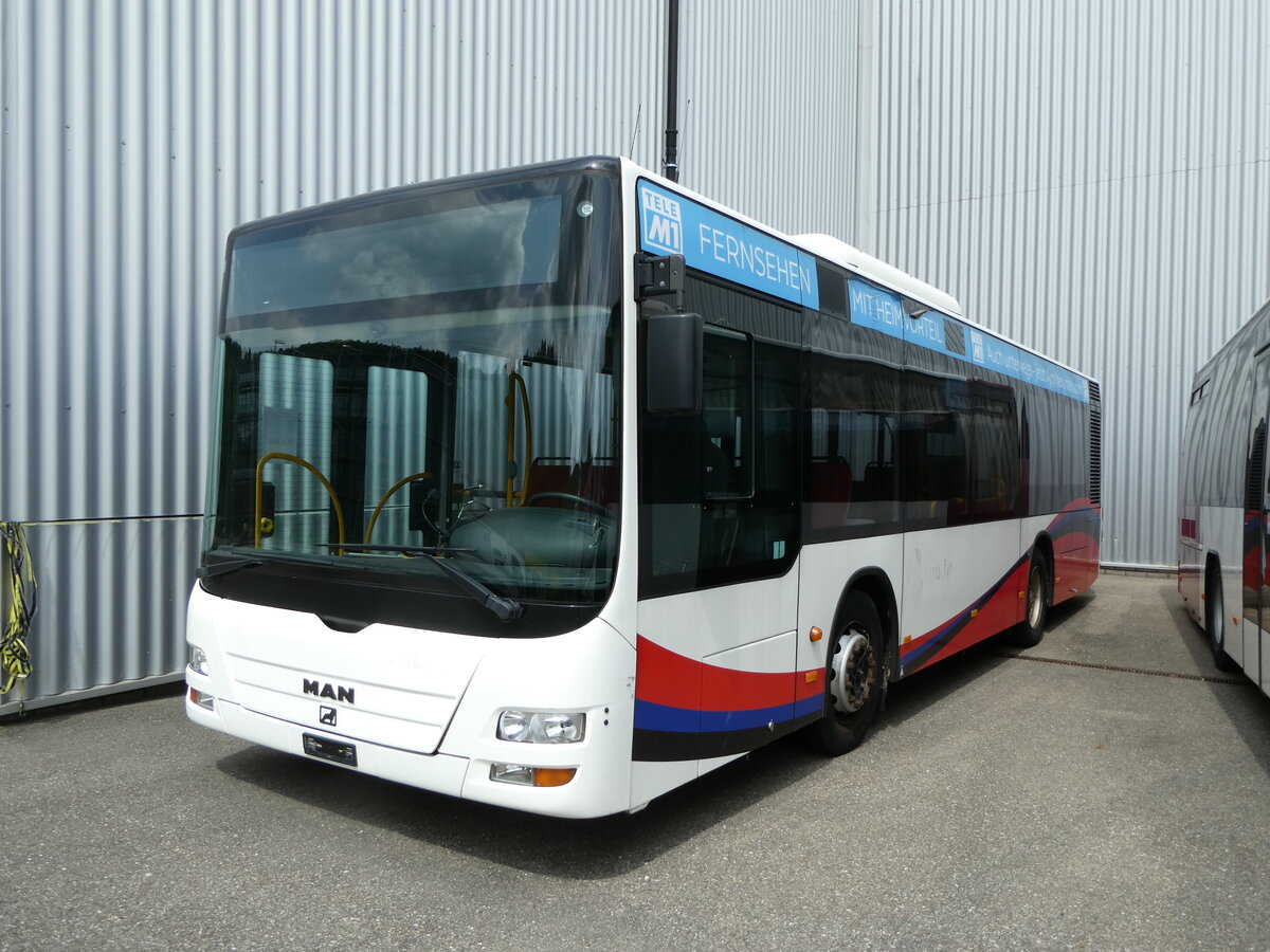 (249'783) - RVBW Wettingen - Nr. 91 - MAN/Gppel am 6. Mai 2023 in Winterthur, EvoBus