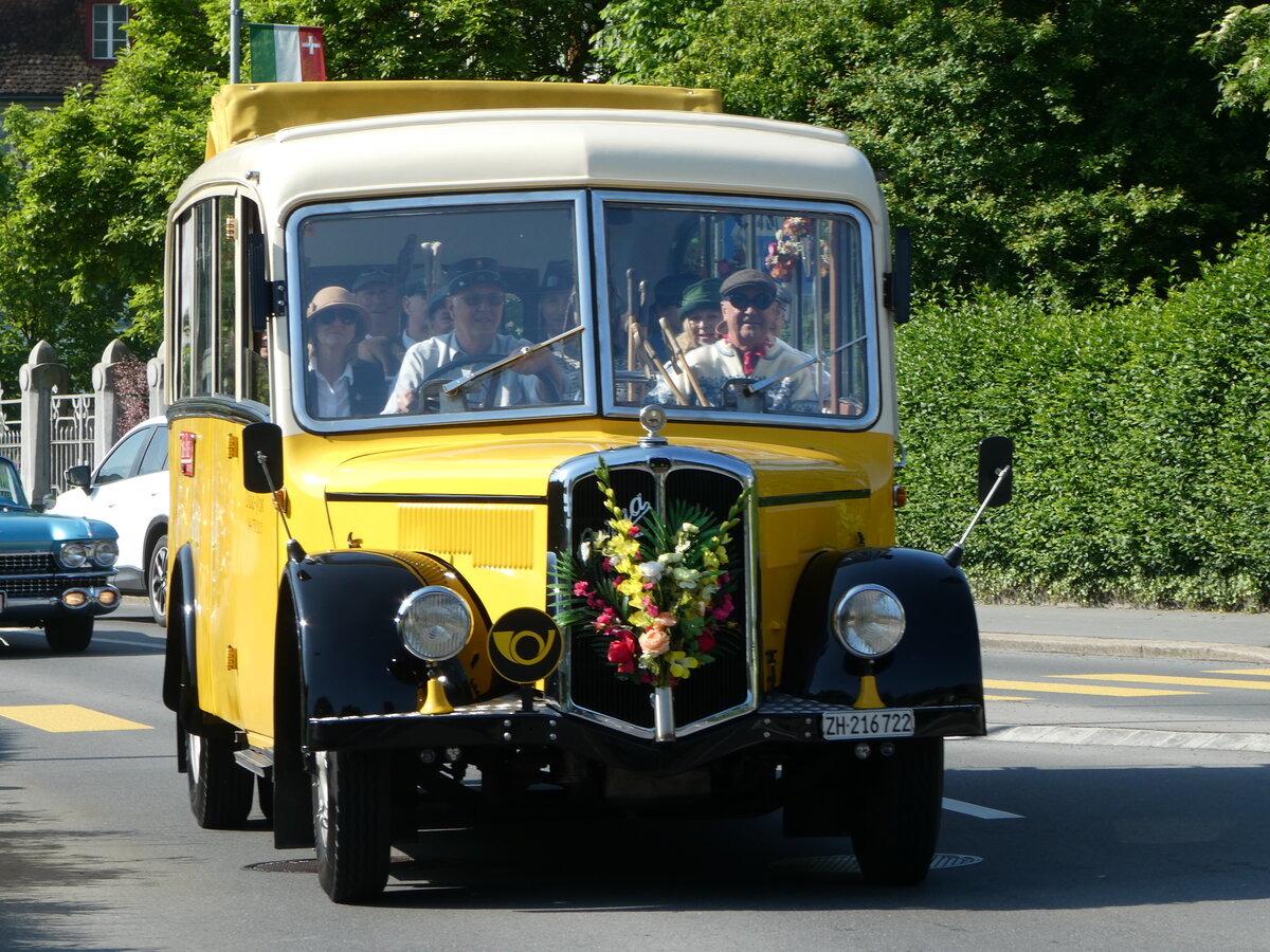 (250'534) - Moser, Schnenberg - ZH 216'722 - Berna/Hess (ex Barenco, Faido) am 27. Mai 2023 in Sarnen, OiO 