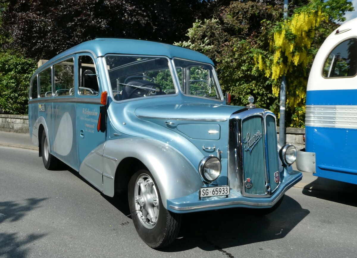 (250'625) - Schneider, Ermenswil - SG 65'933 - Saurer/Lauber am 27. Mai 2023 in Sarnen, OiO