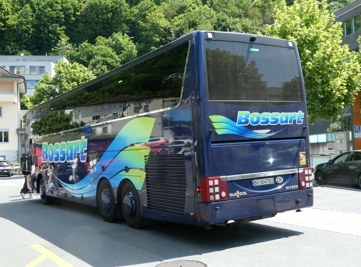 (250'805) - Aus der Ukraine: ??? - BO 5047 EO - Van Hool (ex Bossart, CH-Glattbrugg) am 30. Mai 2023 in Vaduz, Stdtle