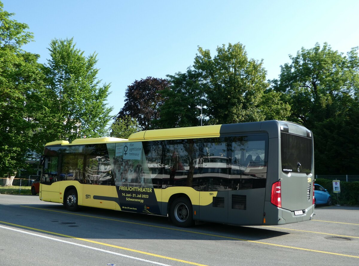 (250'837) - STI Thun - Nr. 156/BE 752'156 - Mercedes am 1. Juni 2023 bei der Schifflndte Thun