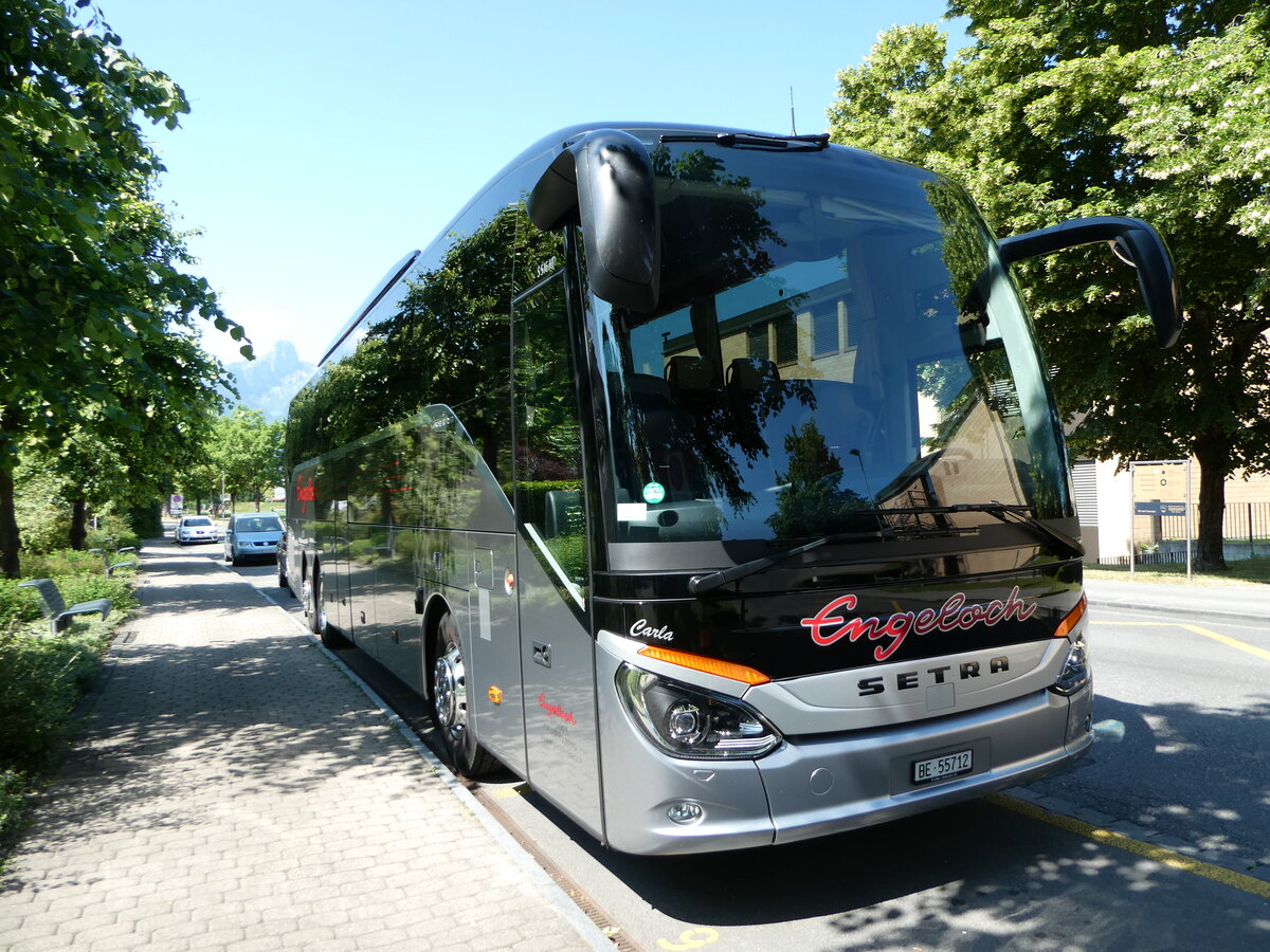 (251'490) - Engeloch, Riggiberg - BE 55'712 - Setra am 14. Juni 2023 in Thun, Hotel Seepark