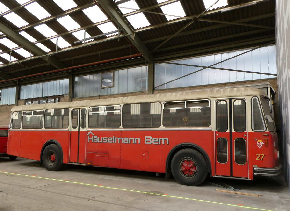 (251'757) - Lthi, Rfenacht - FBW/R&J (ex Huselmann, Bern Nr. 27; ex AFA Adelboden Nr. 24; ex Steiner, Meikirch) am 18. Juni 2023 in Oberburg, Ziegelgut