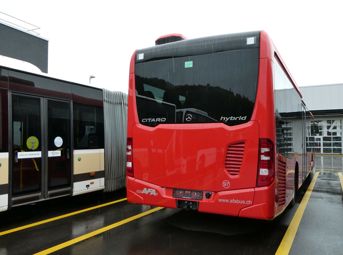 (253'471) - AFA Adelboden - Nr. 97 - Mercedes am 6. August 2023 in Winterthur, EvoBus