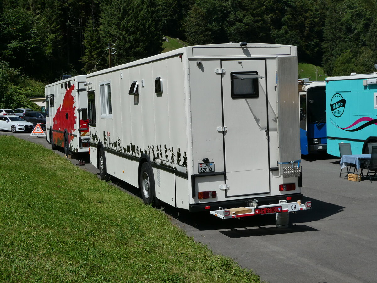 (253'974) - Lohr, Rotkreuz - ZG 62'000 - NAW/FHS am 19. August 2023 in Hoch-Ybrig, Talstation Weglosen