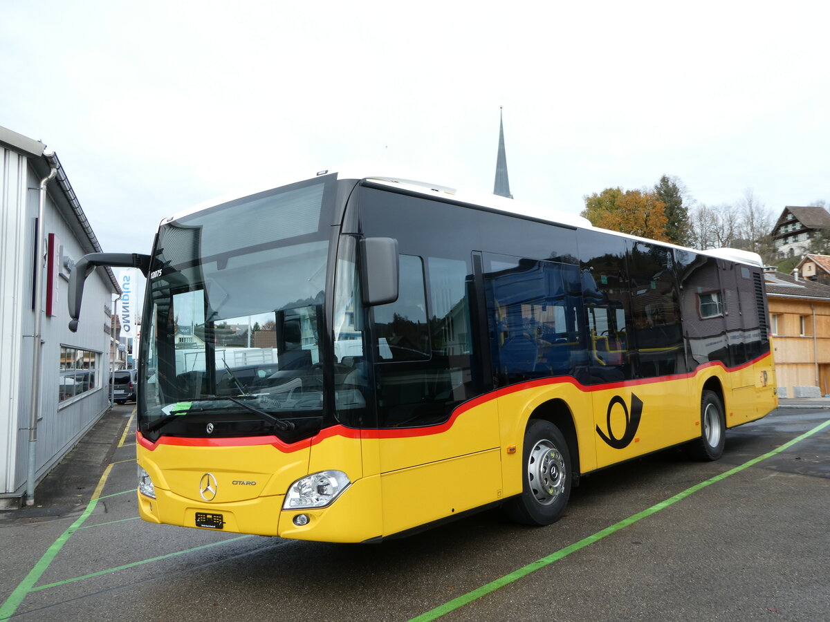 (257'074) - Bundi, Disentis - PID 12'075 - Mercedes am 18. November 2023 in Nesslau, Altherr