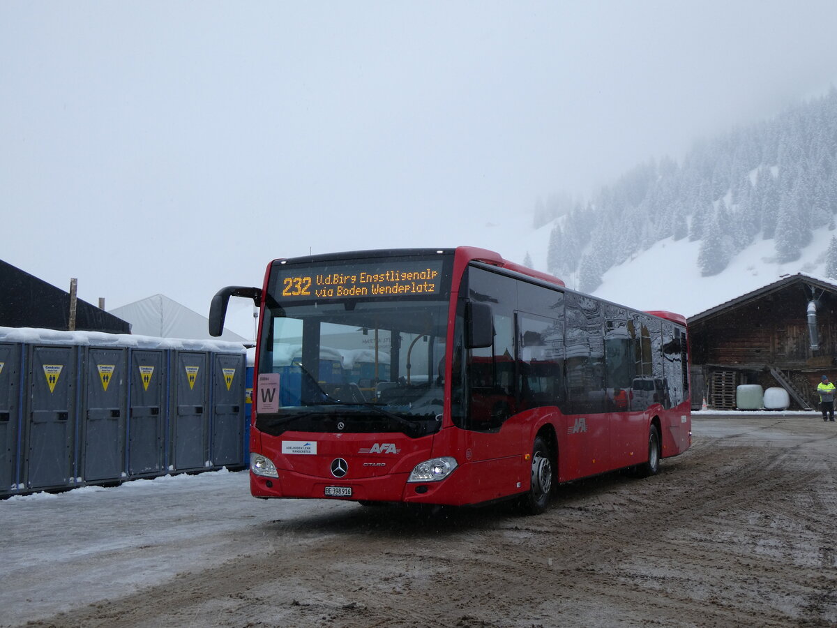 (258'250) - AFA Adelboden - Nr. 90/BE 398'916 - Mercedes am 6. Januar 2024 in Adelboden, Weltcup