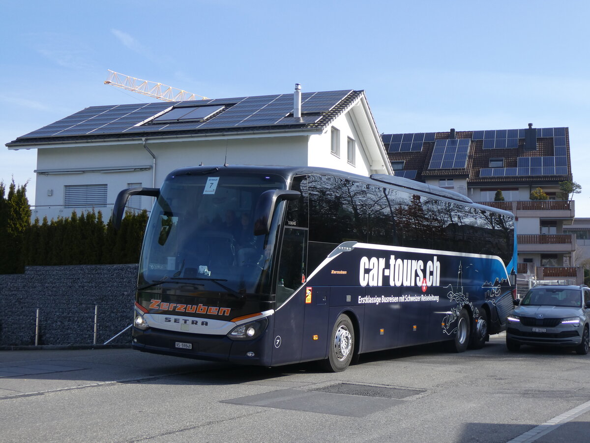 (260'205) - Zerzuben, Visp-Eyholz - Nr. 7/VS 59'848 - Setra am 9. Mrz 2024 in Sursee, Pfarreizentrum