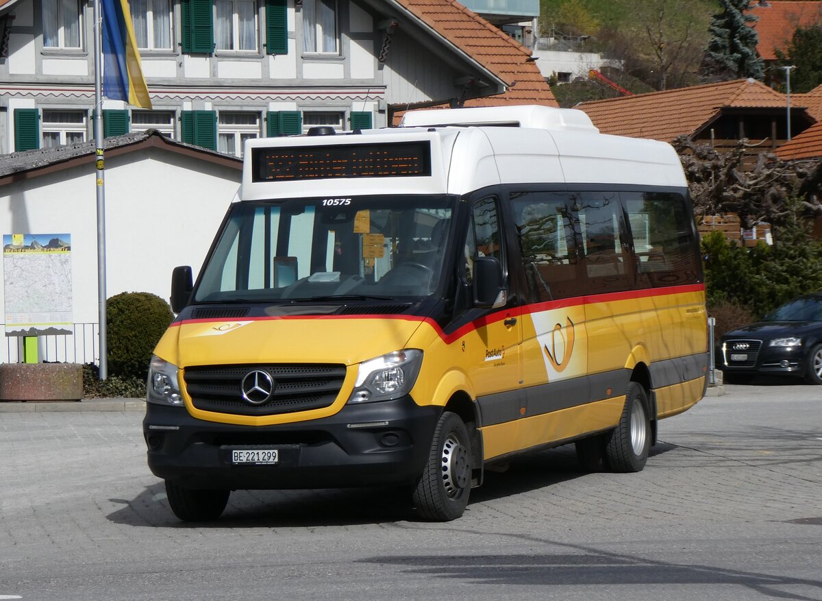 (260'357) - Lthi, Hinterfultigen - BE 221'299/PID 10'575 - Mercedes am 15. Mrz 2024 in Riggisberg, Post