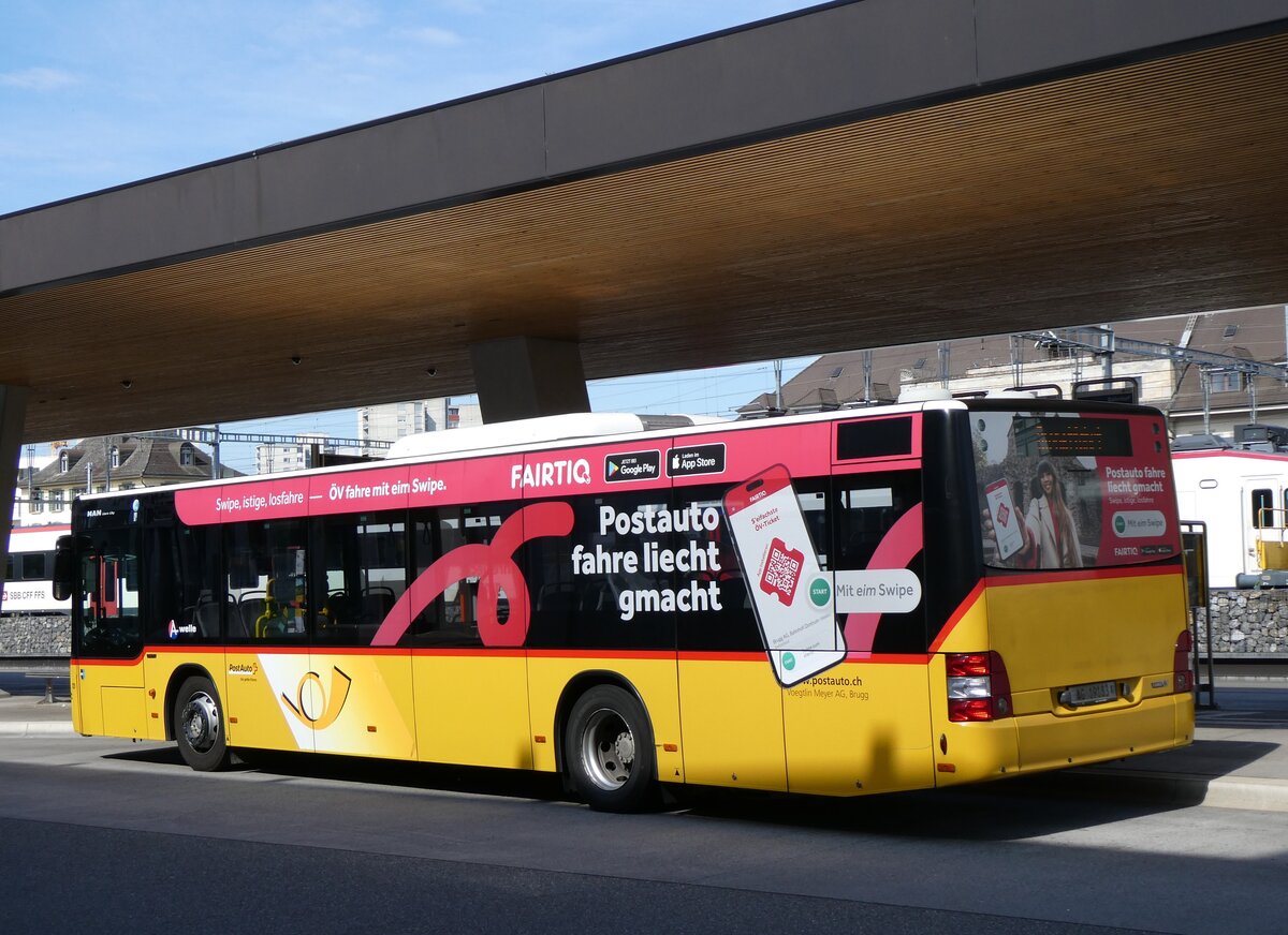 (262'303) - Voegtlin-Meyer, Brugg - Nr. 131/AG 19'183/PID 10'333 - MAN am 12. Mai 2024 beim Bahnhof Brugg