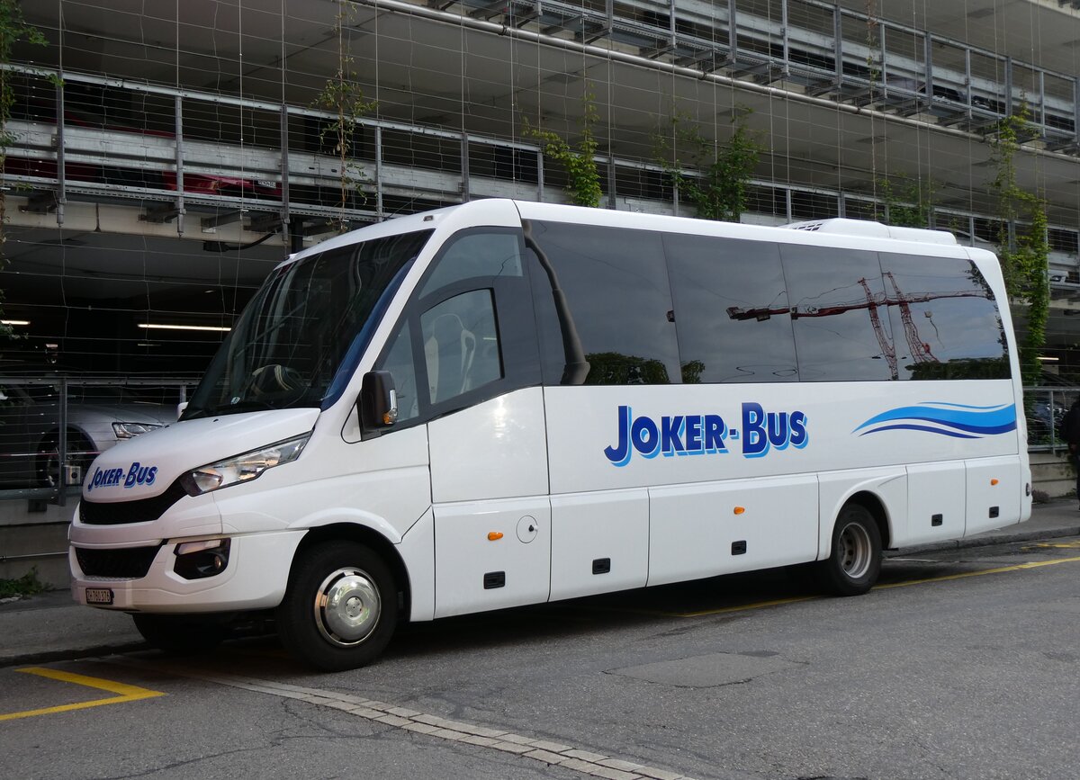 (262'905) - Joker-Bus, Zrich - ZH 760'376 - Iveco am 25. Mai 2024 in Zrich, Sihlquai