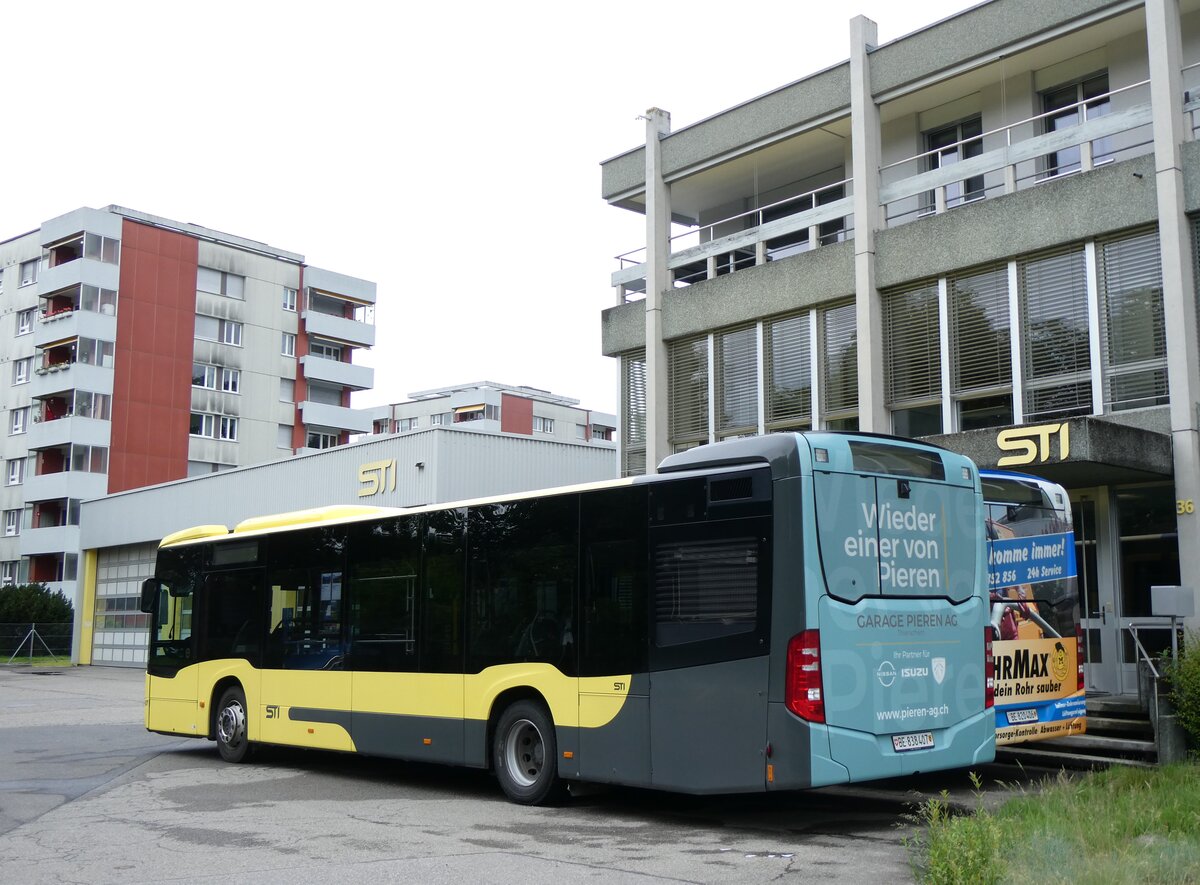 (263'364) - STI Thun - Nr. 407/BE 838'407 - Mercedes am 2. Juni 2024 in Thun, Garage