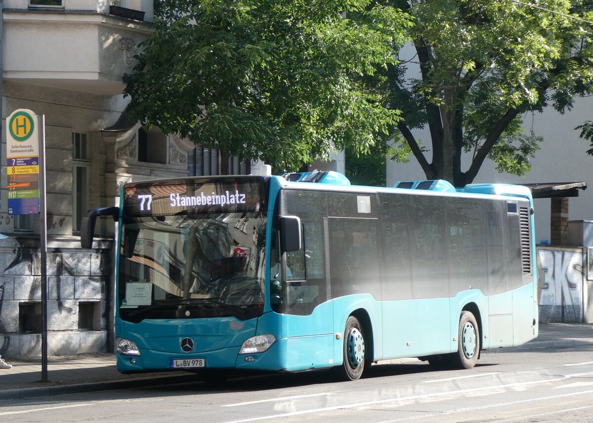 264'534) - VarioBus, Leipzig - L-BV 978 - Mercedes am 10. Juli 2024 in Leipzig, Sellerhausen, Emmausstrasse