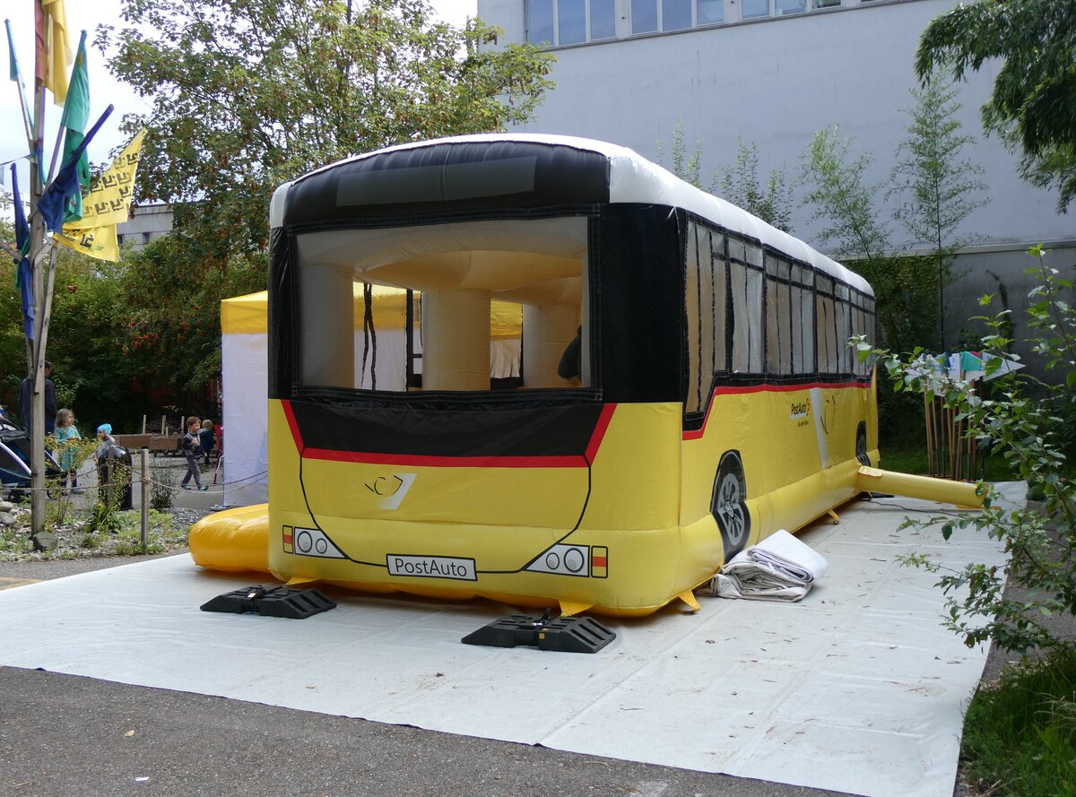 (267'028) - Hpf-Postauto am 14. September 2024 in Bern, Museum fr Kommunikation