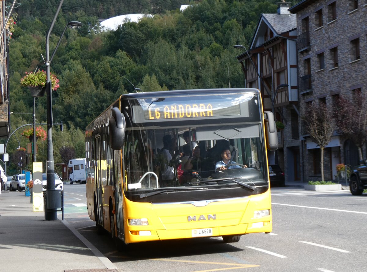 (267'139) - Coopalsa, Andorra la Vella - L6620 - MAN (ex CIA Andorra la Vella) am 17. September 2024 in La Massana