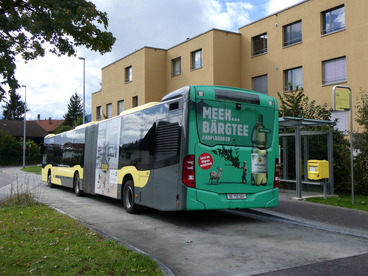 (267'557) - STI Thun - Nr. 164/BE 752'164 - Mercedes am 27. September 2024 in Steffisburg, Flhli