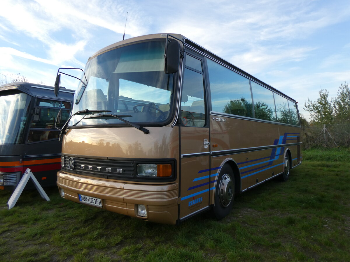 (268'486) - Aus Deutschland: Reimers, Aurich - AUR-UR 10H - Setra am 25. Oktober 2024 in Kintzheim, Cigoland