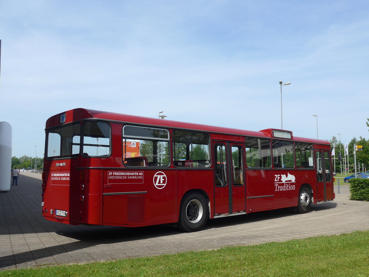 (913'355) - ZF, Friedrichshafen - FN-ZF 79H - MAN am 26. Mai 2018 in Friedrichshafen, Messe