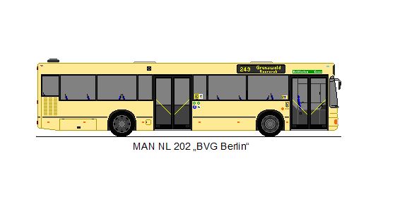 BVG Berlin - MAN NL 202