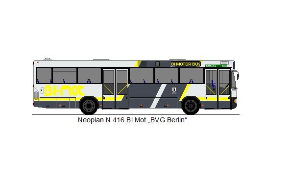 BVG Berlin - Neoplan N 416 Bi Mot