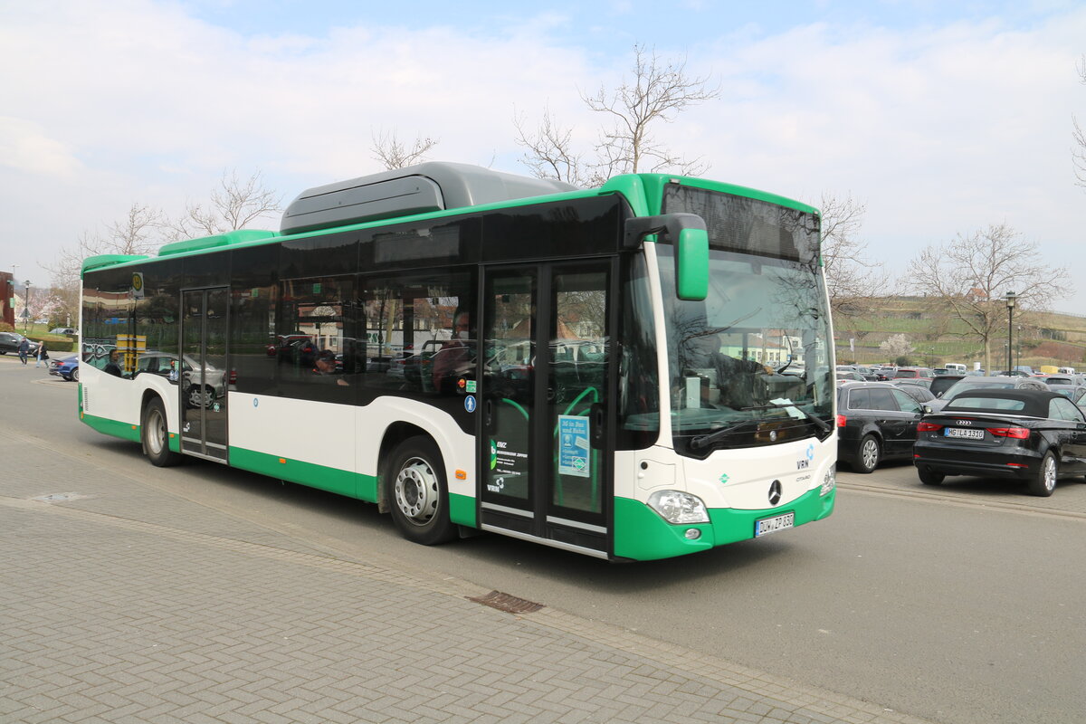 BVZ Grnstadt - DW-ZP 830 - Mercedes Benz Citaro C2 CNG am 20. Mrz 2022 in Bad Drkheim (Aufnahme: Martin Beyer)