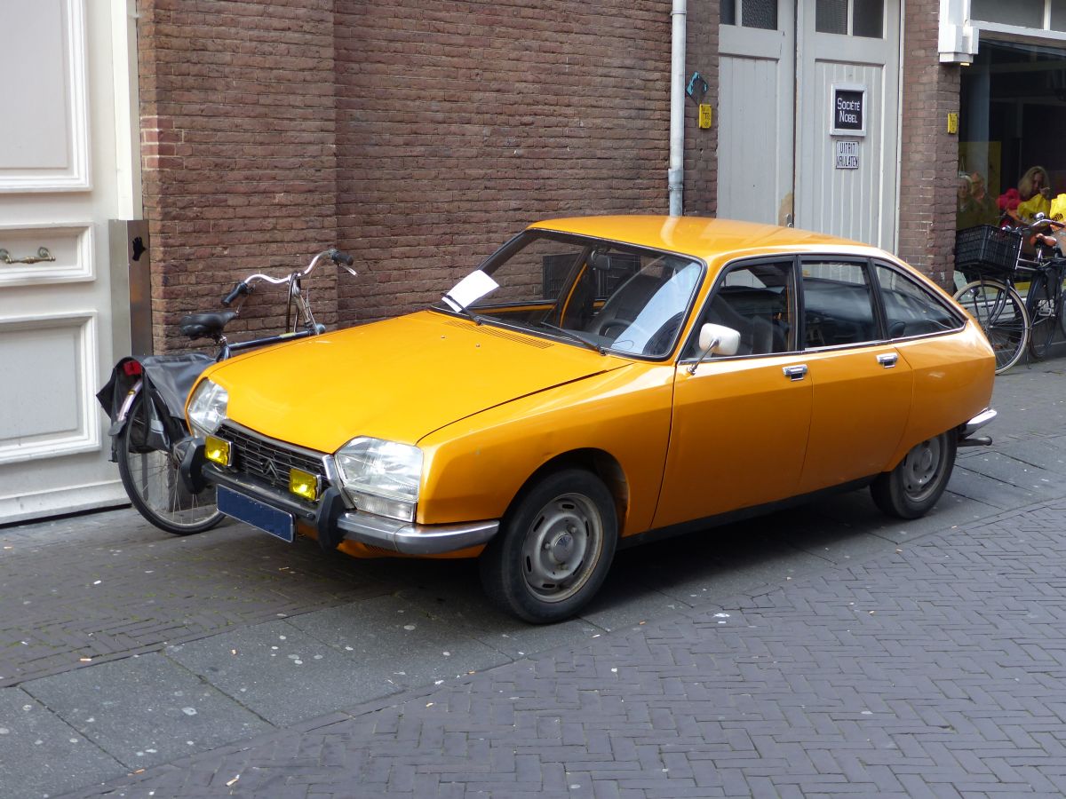Citron GS X2 Baujahr 1975. Den Haag, Niederlande 04-10-2015.