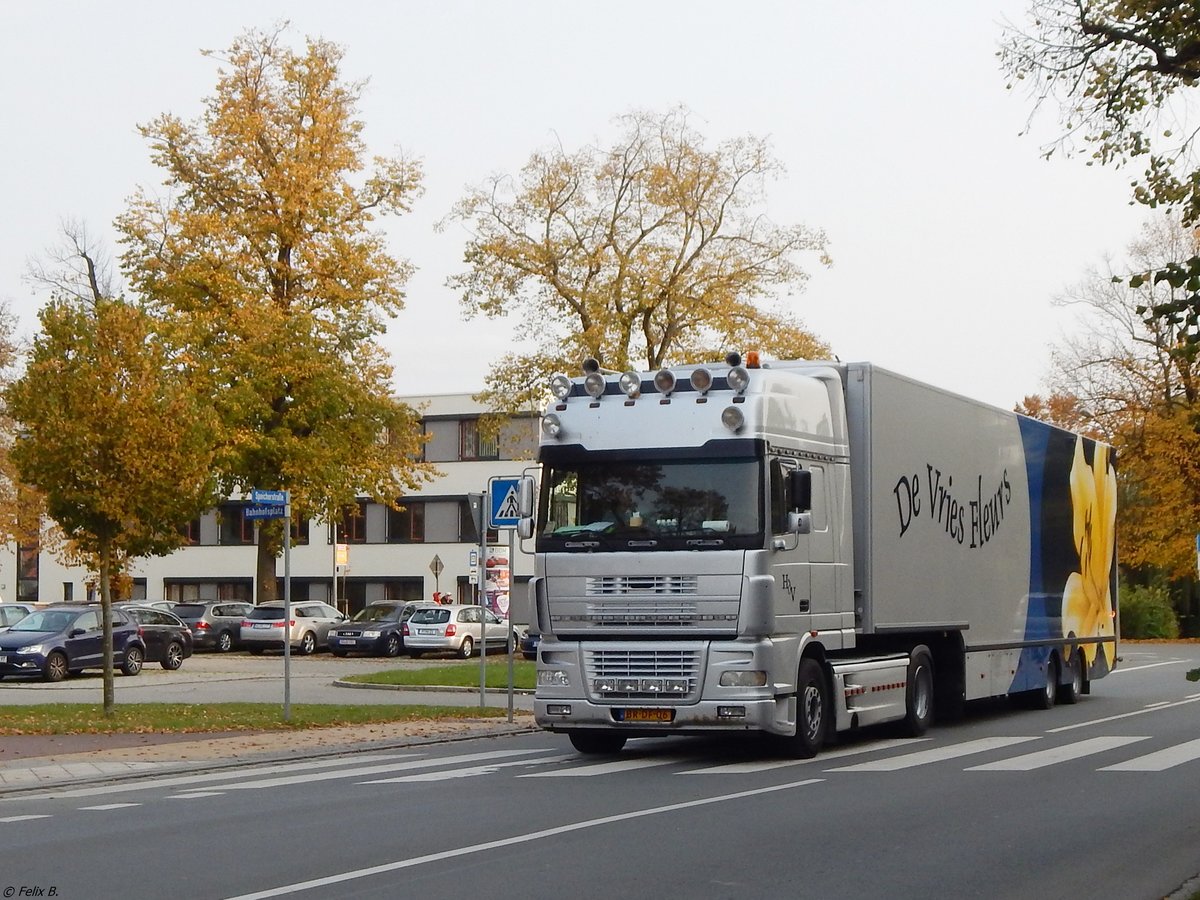 DAF XF Sattelzug in Güstrow.