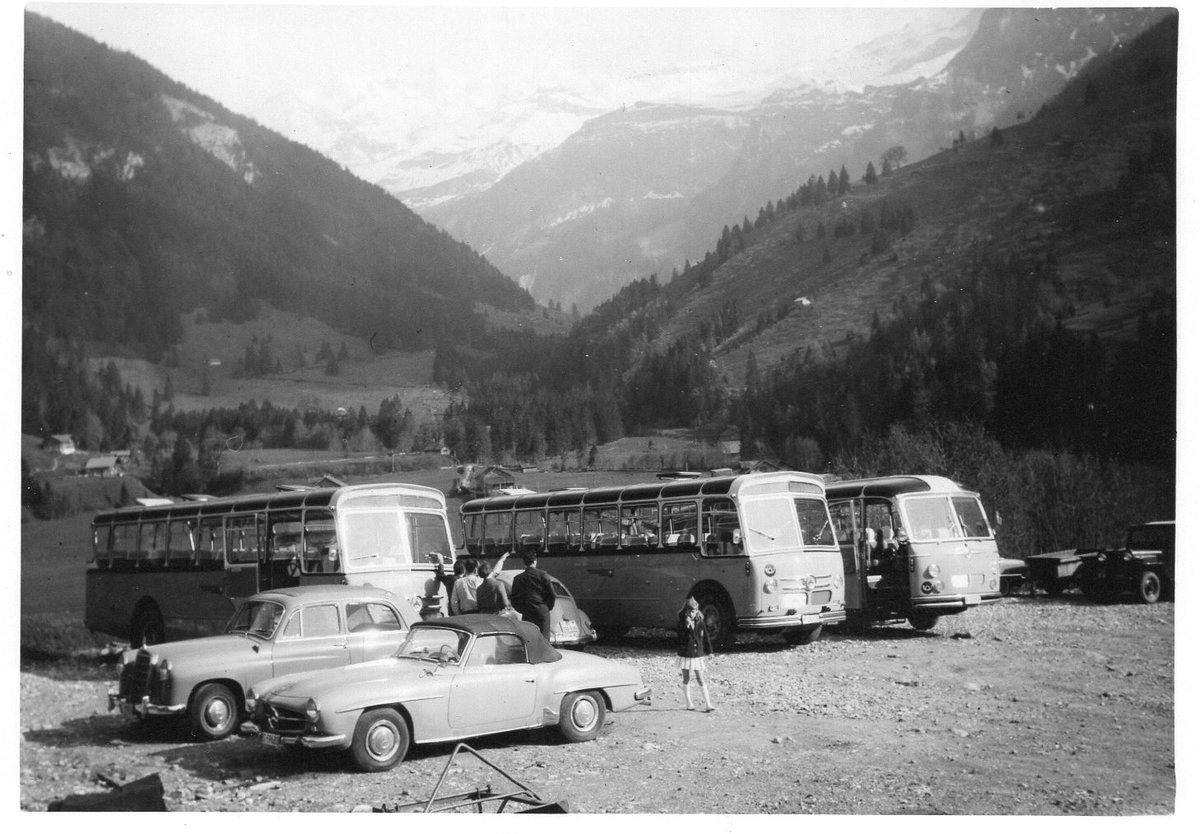 (MD045) - Aus dem Archiv: PTT-Regie - P 24'138 - Saurer/Saurer am 10. Mai 1964 in Kiental