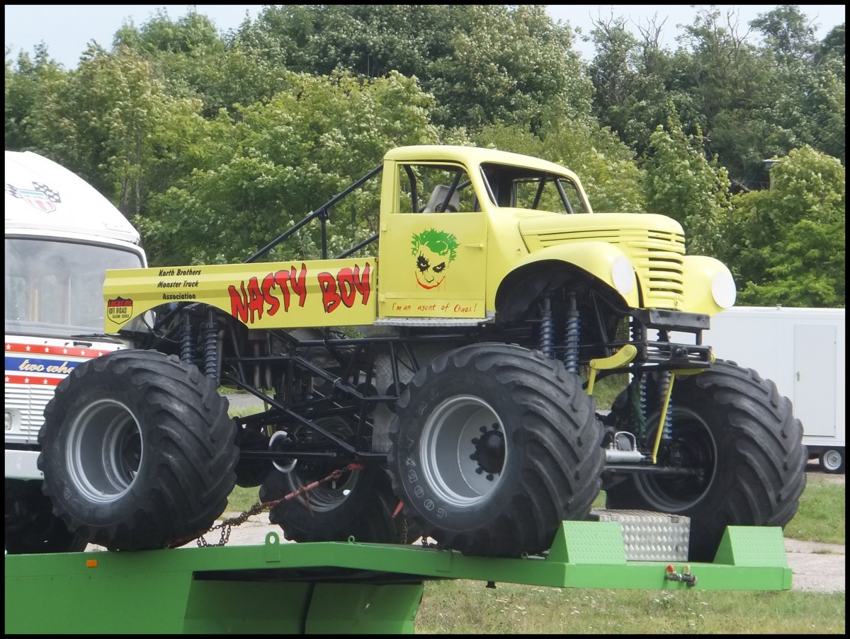 Monstertruck in Sassnitz.