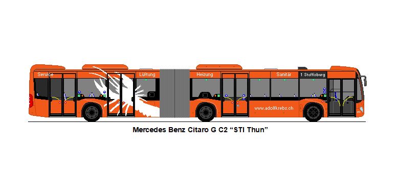 STI Thun - Nr. 171/BE 752'171 - Mercedes Benz Citaro G C2