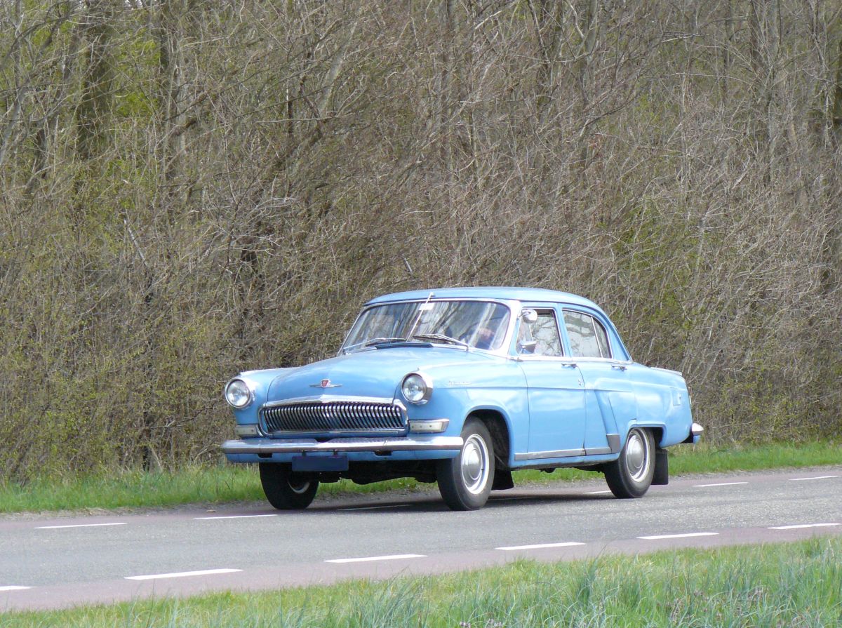 Volga M21 Baujahr 1968. Noordwijk, Niederlande 19-04-2015.