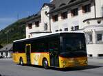 (266'231) - PostAuto Graubnden - GR 179'713/PID 11'282 - Iveco am 27. April 2024 beim Bahnhof Scuol-Tarasp